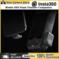 Insta360 Flash Transfer Companion 512GB Mobile SSD External Storage for Camera File Transfer