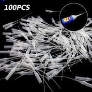 100pcs Sage Tail Tube Dropper Precise Dot Glue Head 7/12cm Suitable for 401 502 Super Glue Instant D