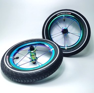 Gipsy G6 เด็กจักรยานสมดุลล้อ 12 นิ้ว Racing Modified Inflatable ยางสีสัน Electroplated น้ำหนักเบา