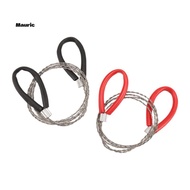 2 Pack PVC Pipe Cable Saw Stainless Steel Wire Saw Hand Pocket String Rope Saw Emergency Survival Wi