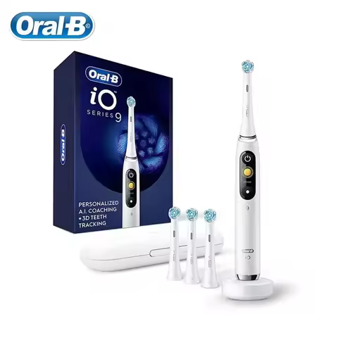 Oral B Electric Toothbrush IO Series Rechargable Waterproof Smart Rotating Timing Electronic Tooth B