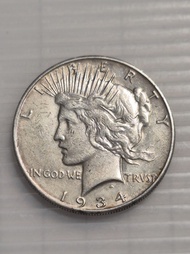 1934年和平銀幣 United States of America