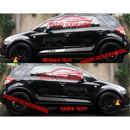 STICKER X OVER STICKER CAR STICKER SUZUKI X OVER SX 4 SIDE DECAL