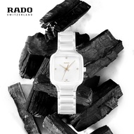 Rado Swiss Radar Watch Real Series White Pottery Diamond-studded Mother-Of-Shell Watch Female Cerami