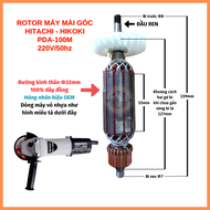 Rotor mài HITACHI PDA-100M Thân 32mm bi đuôi 7mm 220V - Tặng chổi than
