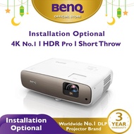 PROYEKTOR BENQ W2700 TRUE 4K HDR DLP UHD SHORT THROW HOME PROJECTOR - STORENMR