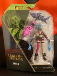 #開學季 超便宜 全新正版 League of Legends-英雄聯盟 四吋可動公仔-吉茵珂絲 Jinx 英雄聯盟公仔 奧術 LOL