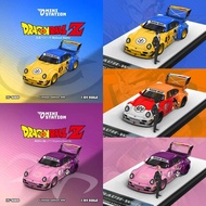 Mini Station Porsche Porsche RWB 964 Dragon Ball Goku Buo 64 Alloy