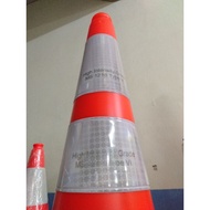 TRAFFIC CONE 30'' PLASTIC RUBBER BASE(4.5KG)-SPAD CONE-