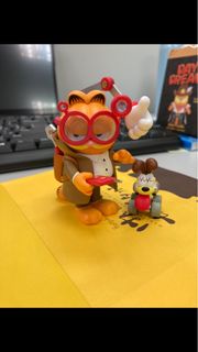 Popmart Garfield 加菲貓 盲盒 發明家款 連Odie 