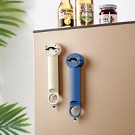 Multifunctional bottle opener, magnetic can opener, can lid opener, twist cap opener, beer bottle op