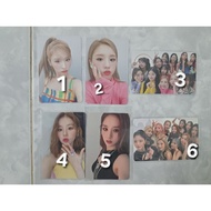 GENUINE JAPANESE LOONA HEEJIN CARD HULA HOOP LUMINOUS