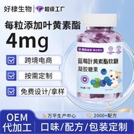 Blueberry Lutein Gummy Bear Marshmallow OEM Biotin Multivitamin Gummy 9.29