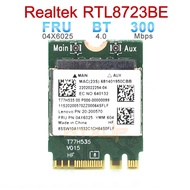 RealTek RTL8723BE NGFF Wlan Wifi BT Bluetooth Card 802.11n for I-B-M Lenov 04X6025 E450 E550 E455 E5