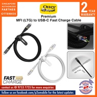 Otterbox Premium - MFI (LTG) to USB-C Fast Charge Cable