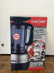 LadyShip LS-758 貴夫人榨汁機/攪拌機/生機精華萃取果汁機