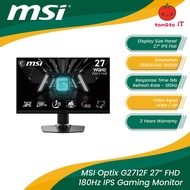 MSI Optix G272QPF E2 27" WQHD Gaming Monitor - IPS/180Hz/1ms/HDMI/DP