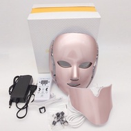 Korea Korea LED Spectrum Mask Photon Skin Rejuvenation Instrument Red Blue Light Acne Removal Freckle Repair Household Facial Beauty Instrument JTRD