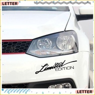 LETTER 16*3.8cm Car Sticker  Letter Hot Window Vinyl