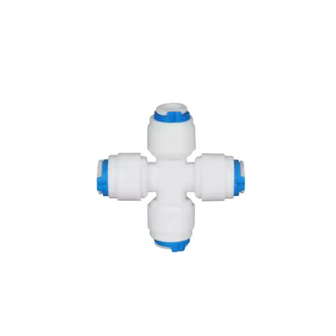 1/4" 3/8" OD Hose Tube Plastic Pipe Quick Connectors RO Water Connector Fittings Reverse Osmosis Sys