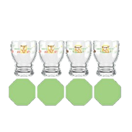 โอเชียน ชุดแก้วน้ำและที่รองแก้ว The Magical Wishes Drinking 300 มล. เดียร์