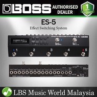 Boss ES-5 Guitar Effects Pedal Stompbox Switching System with Instrument Cable (ES5 ES 5)