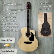 Chard EA-30 Acoustic Guitar 40inch With Free Gift Acoustic Bag