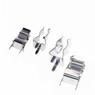 50PCS 5X20MM 6X30mm Clip Clamp 5X20 6X30 Fuse Tube Support Fuse Holder For 5*20 6*30mm insurance Fus