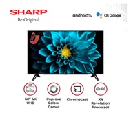 SHARP ANDROID TV 60 INCH 4K TV SHARP 4T-C60DK1X