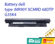 👍🔥⚡💥ราคาแรงส์ 🔥⚡💥แบตเตอรี่แล็ปท็อปสำหรับ Dell Inspiron 3421 3721 5421 5521 5721 3521 3437 3537 5437