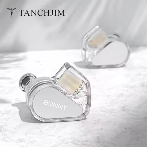 TANCHJIM BUNNY DMT 4 Ultra Wired in Ear HIFI Earphones Game and Esports Headset With Microphone 3.5m