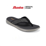 Bata บาจา รองเท้าแตะแบบหูหนีบ สำหรับผู้ชาย สีดำ รหัส 8716207 สีน้ำเงิน 8719207