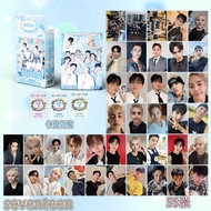 LINXX 55 Pcs Seventeen  Holographic Laser Card Kpop Photocards  Postcards  Series