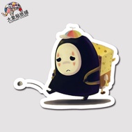 Faceless Man Stickers Spirited Away Stickers Unique Stickers Cute Luggage Stickers Waterproof Sticke