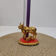 9 cm komatha Pasu kandru gomatha /cow and calf / komatha home Decoration/ gift / House warming st635