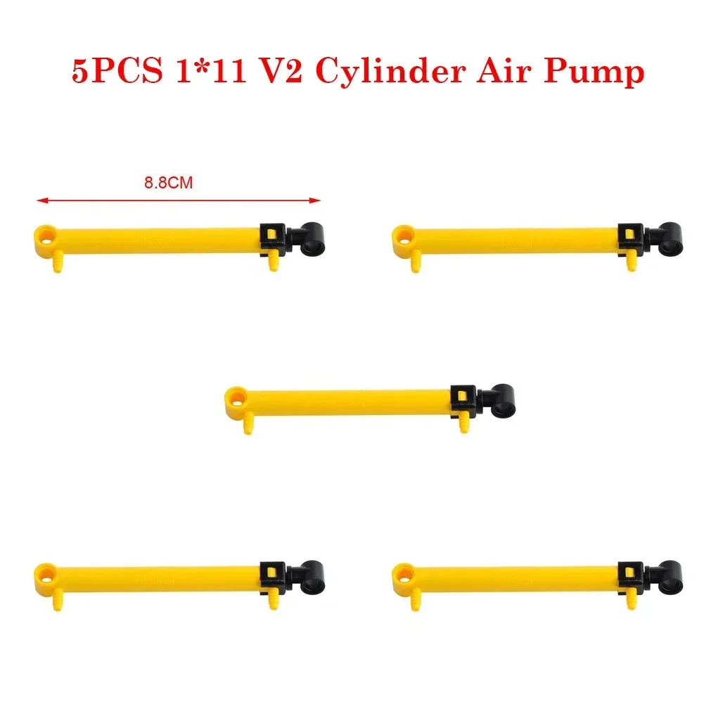 MOC Technical Hose Air Pump Tank Push Rod Putter Switch Piston Compatible With legoeds Pneumatic Par