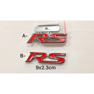 HONDA RS EMBLEM LOGO
