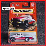 Matchbox Nissan Hardbody 1995 D21 2022 Collection Series Nissan Truck Diecast Car White Model Nissan