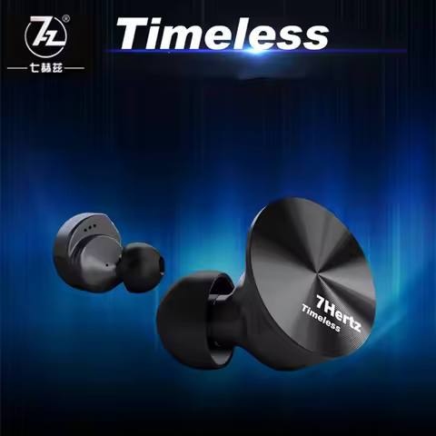 7Hertz 7HZ Timeless 14.2mm Planar HiFi Music Monitor In-ear Earphones CNC Aluminum Shell Earbuds 3.5