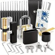 2026 New Upgraded 34pcs Heavy Duty Stainless Steel Padlock Set With Same Key, 40mm Lock Body Width, 