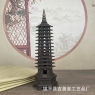 Antique Wenchang Tower 13 Floor 9 Floor 13 Floor Desktop Study Decoration Office Decoration Craft To