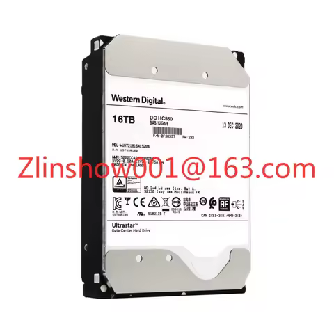 WUH721816AL5204 SAS3 12Gb/s 7200 RPM 3.5in Server Hard Disk New 16TB Internal Hard Drive with 20TB C