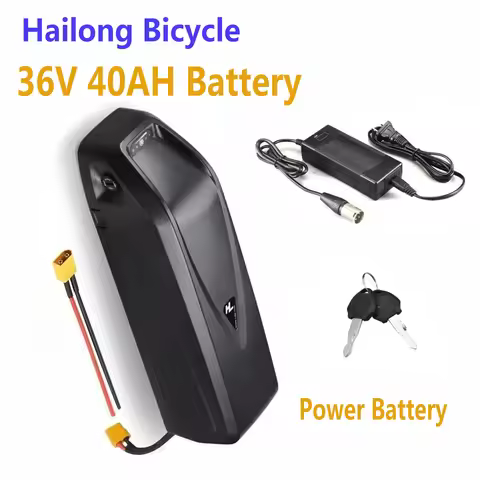 New Hailong 36V 12Ah 40Ah Power Battery Pack with Motor 750W/1000W BMS Built in High-Quality Power M