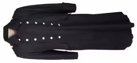 MEN'S GERMAN CLASSIC WW2 ARMY ELITE M32 BLACK WOOL GREATCOAT COAT IN SIZES WWII Military Uniform War