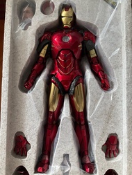 Hottoys ironman mk4 suit up 黃臂 mms462