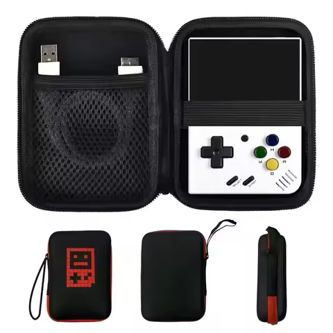 100% Original for Miyoo Mini Plus Protective Case Portable Storage Bag for Miyoo Retro Handheld Game