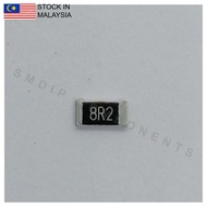 10PCS Taiwan-Grade 8.2R ±5%, 0603 SMD Resistor (8R2)