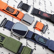 Nylon Tactical Sports Band for App le Watch 10 8 9 7 6 5 4 SE 44mm 45mm Sport Watch Band for i watch