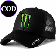 Qila Store Topi Trucker MONSTER ENERGY - Topi Distro MONSTER ENERGY Logo - Topi MONSTER ENERGY Premi