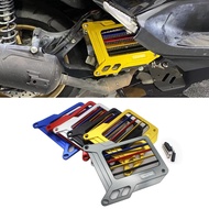 SEMSPEEDฝาครอบหม้อน้ำรถจักรยานยนต์ฝาครอบป้องกันตะแกรงล่างน้ำหล่อเย็นสำหรับYamaha NVX Aerox 155 150 1